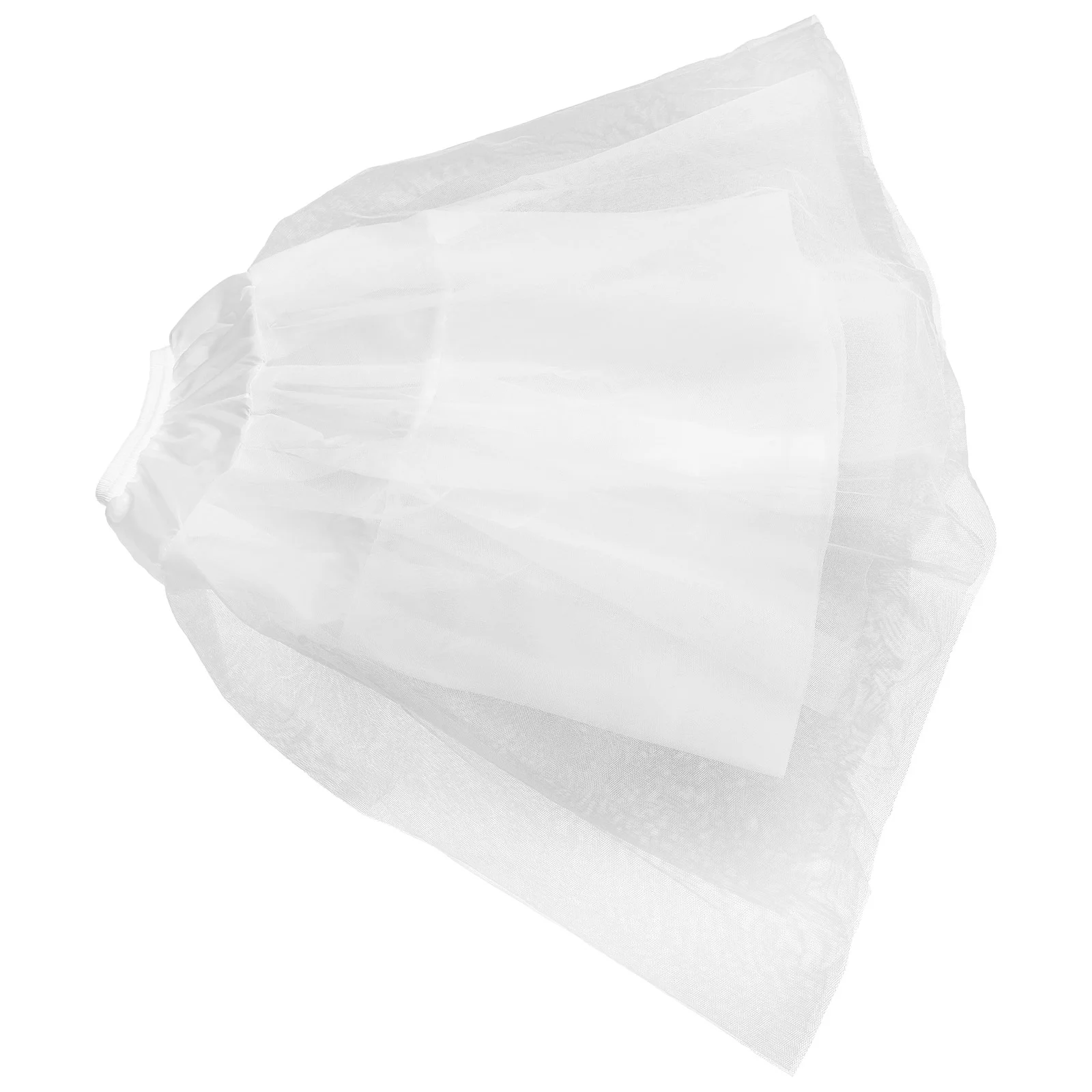 Tutu Dress Women Bottom Skirt Wedding Tutus For White Underskirt Crinoline Petticoat Women's Bride