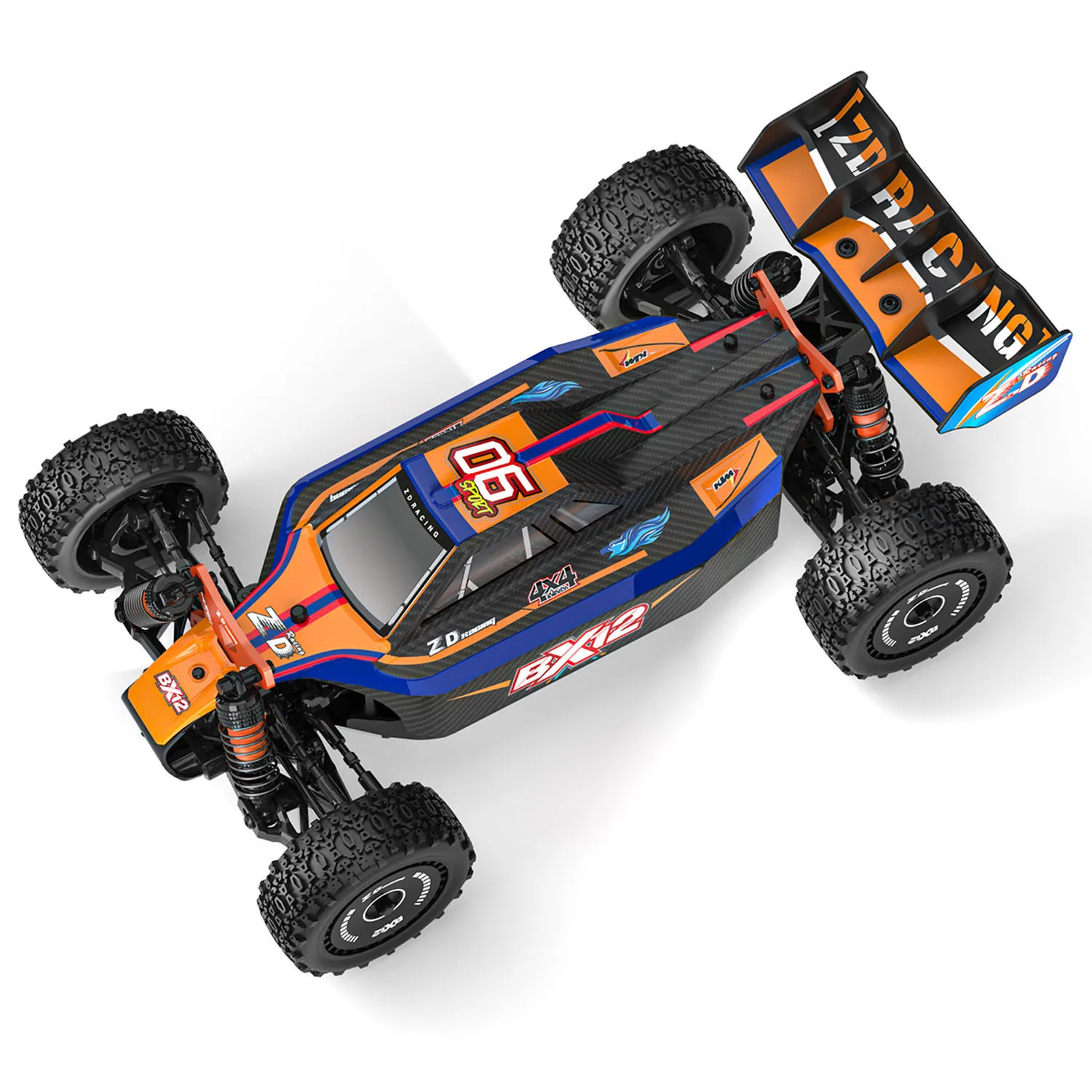 ZD Racing 1/12 Maßstab 4WD Ferngesteuertes Offroad-Auto BX 12 2845 Bürstenloser Motor RC-Rennfahrzeug Metall-Kardanwelle – Detail 4