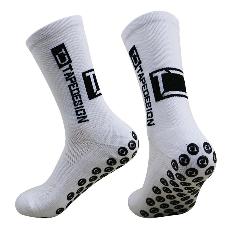 Calcetines deportivos de fútbol para hombre y mujer, medias finas antideslizantes para ciclismo, baloncesto y correr, novedad