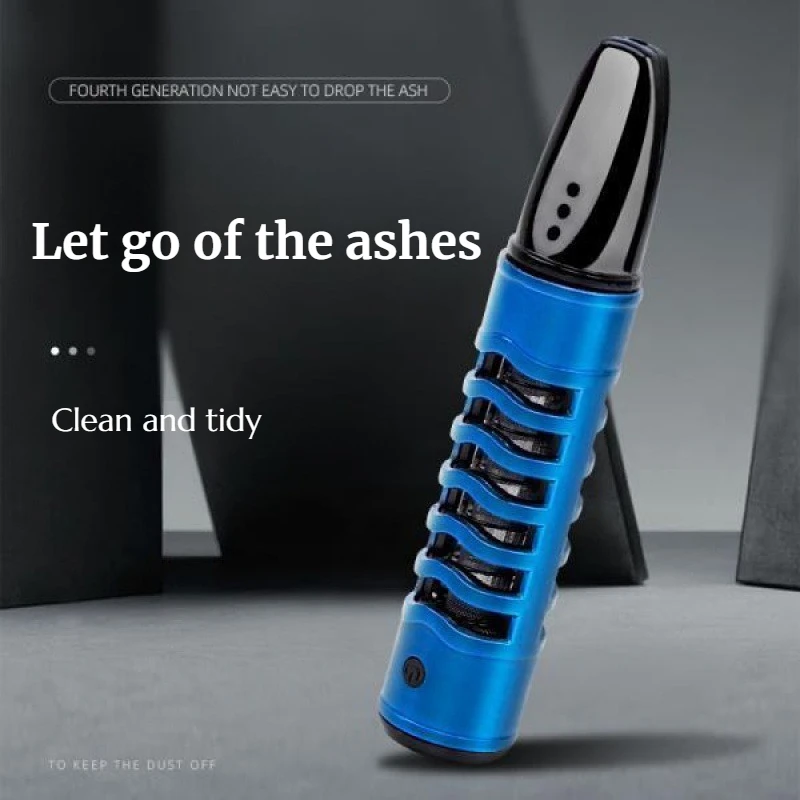 

2025 The Latest Metallic Ash-free Artifact Smoking Car Environmentally Friendly Car-mounted Flash-free Lazy Smoke Accessories
