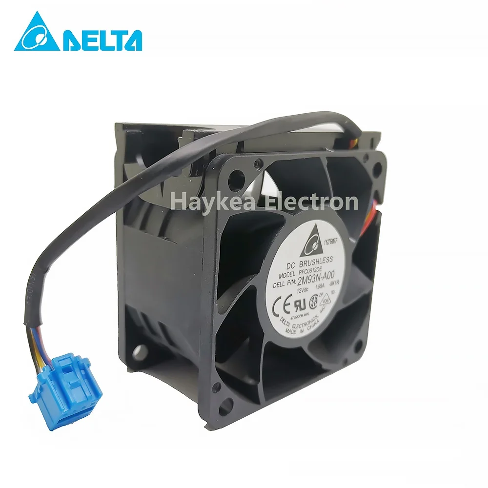 For delta PFC0612DE 12000 RPM 67.85 cfm 6CM 60MM 6038 DC 12V 1.68A server inverter Cooling FANs cpu cooler heatsink