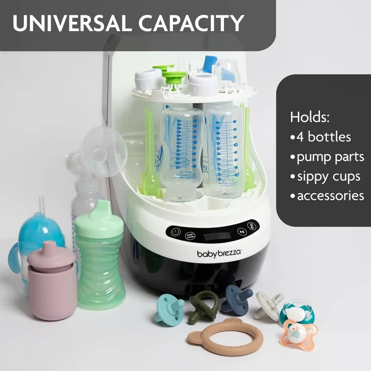 Bottle Washer Pro - Baby Bottle Washer, Sterilizer + Dryer - All in One Machine Cleans Bottles