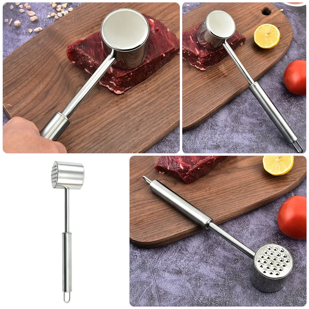 Meat Loosening Hammer Steak Kitchen for Batticarne Tenderizer Poultry Mallet Accessory Grinder