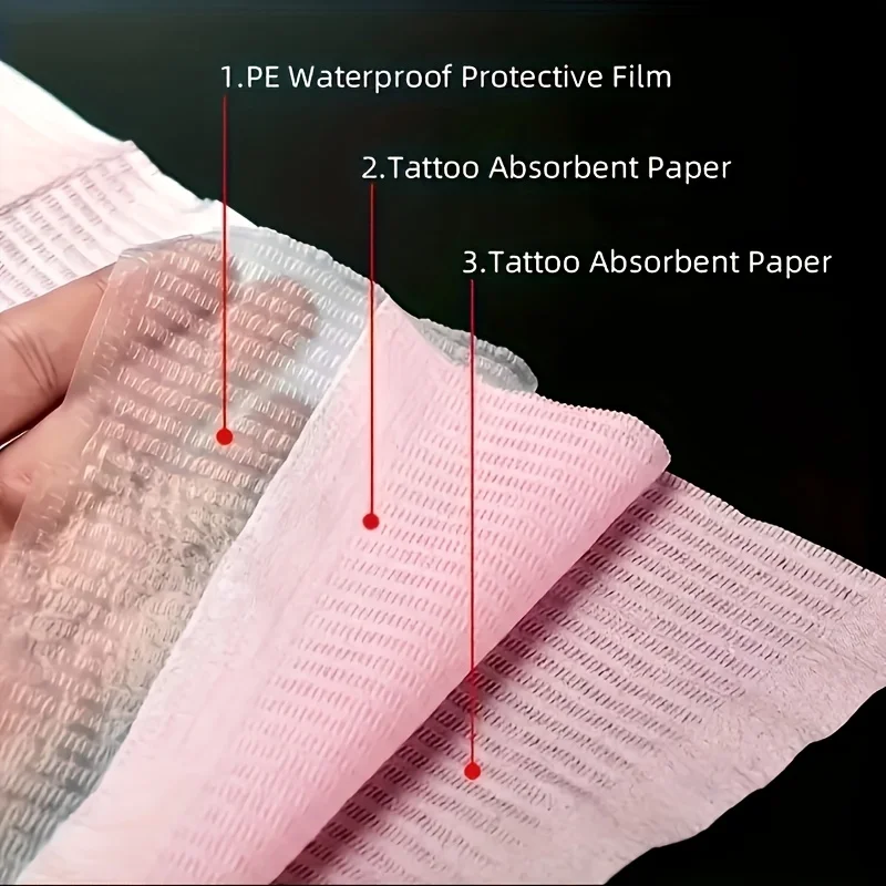 Einweg-Tattoo-Tischmatten – wasserdichte, rutschfeste Pastellfarben zum Schutz im Salon und im Heimstudio – Detail 6