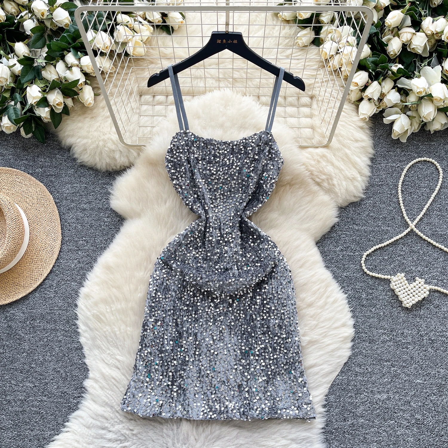 Robe crayon moulante en velours, Chic, vintage, fée élégante, mode coréenne, vêtements pour femmes, robes de cérémonie