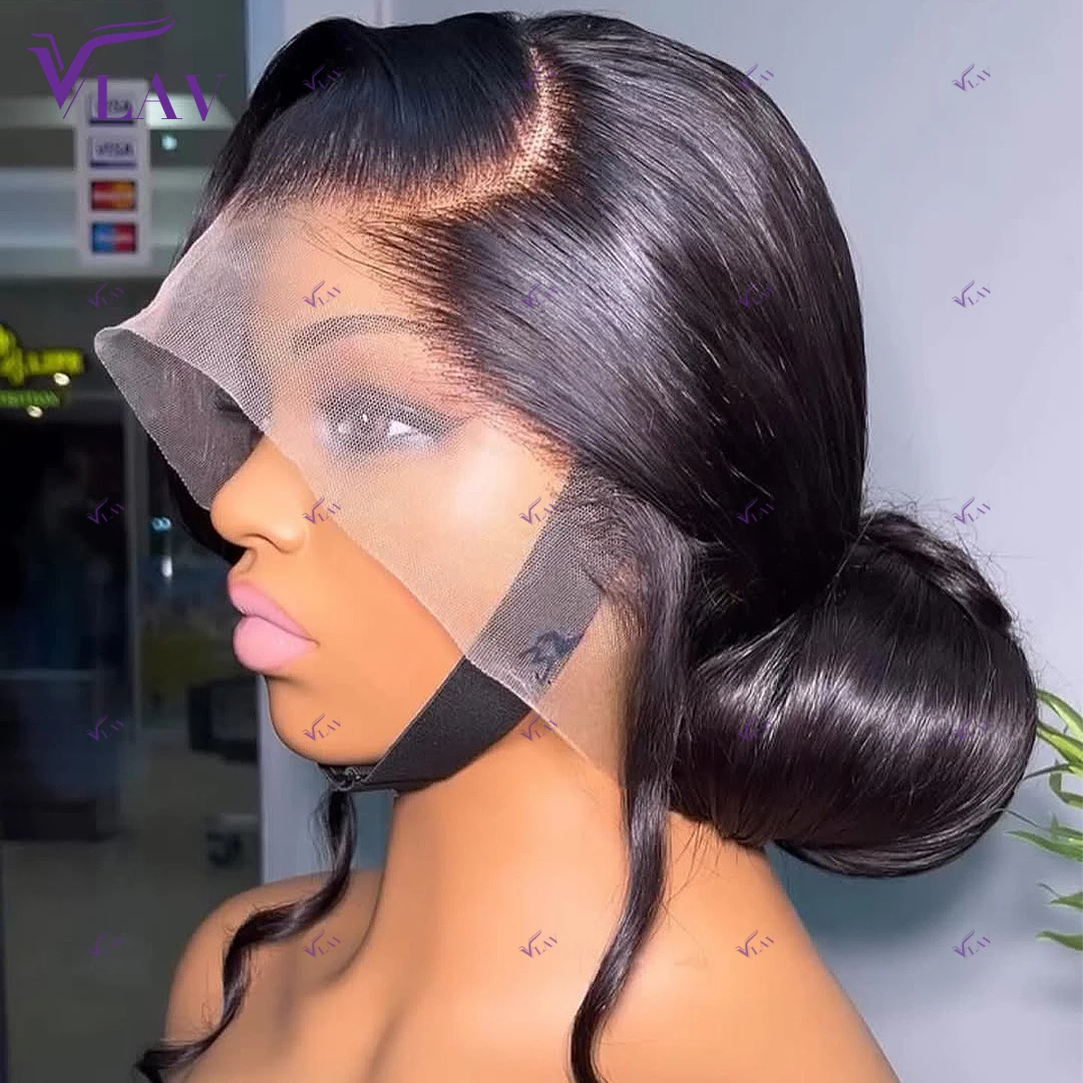 

Glueless Put On And Go 36 Inch Glueless Wigs Human Hair Brazilian 4x4 13x4 13x6 HD Transparent Bone Straight Lace Frontal Wigs