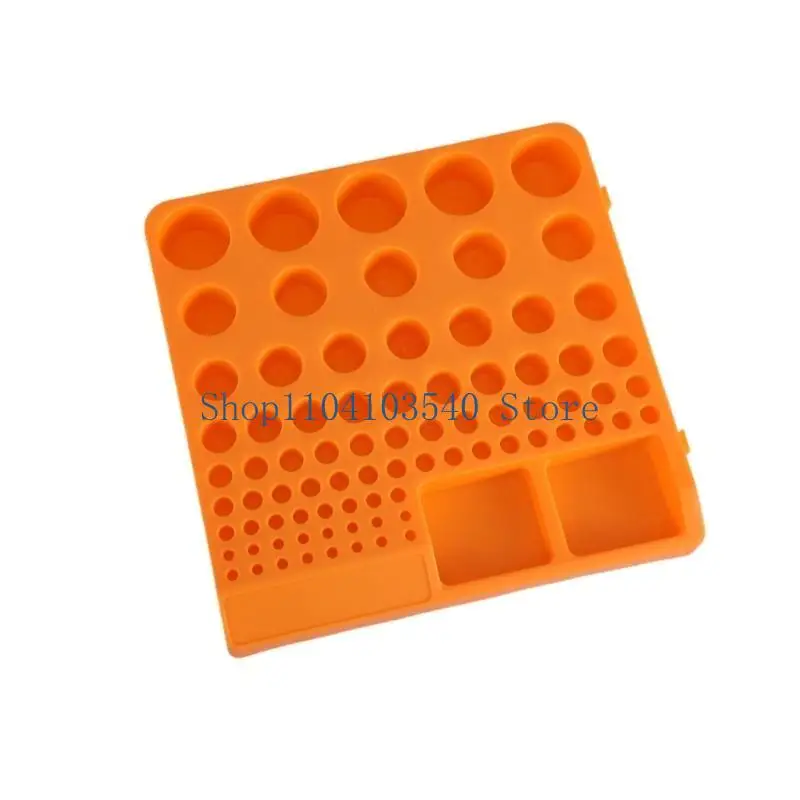 02DC Drill Bit and Milling Cutter Holder Case, Waterproof and Shockproof Storage Case for Tool
