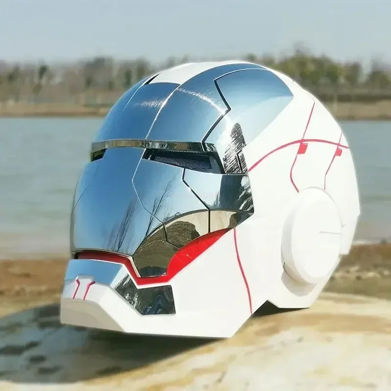 アイアンマンマスク Mk5 電気音声制御ヘルメット 1/1 コスプレ 1:1