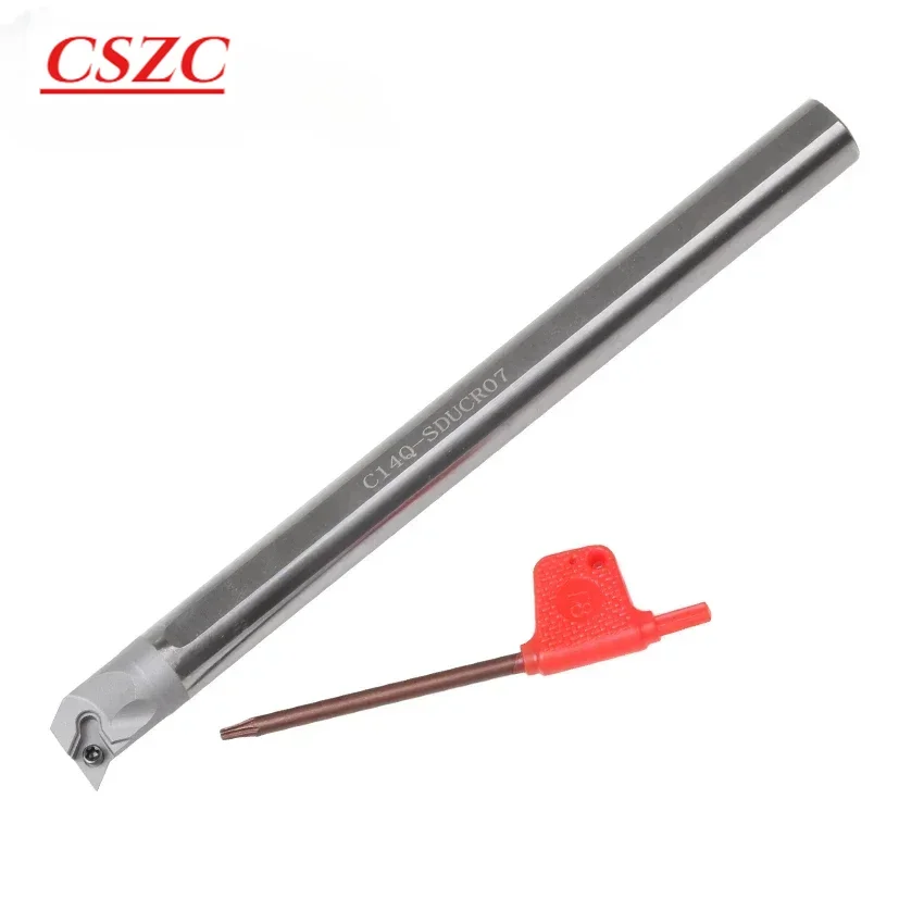 

NEW C20 C25 C32 -SDUCR11 coolant Boring bar indexable tool holder CNC cutting SDUCR Internal lathe bar