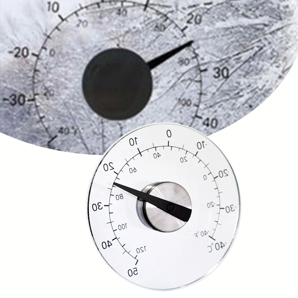 Совершенно новый термометр для улицы, высокочувствительный указатель, измеритель температуры, быстро непромокаемый, точно круглый