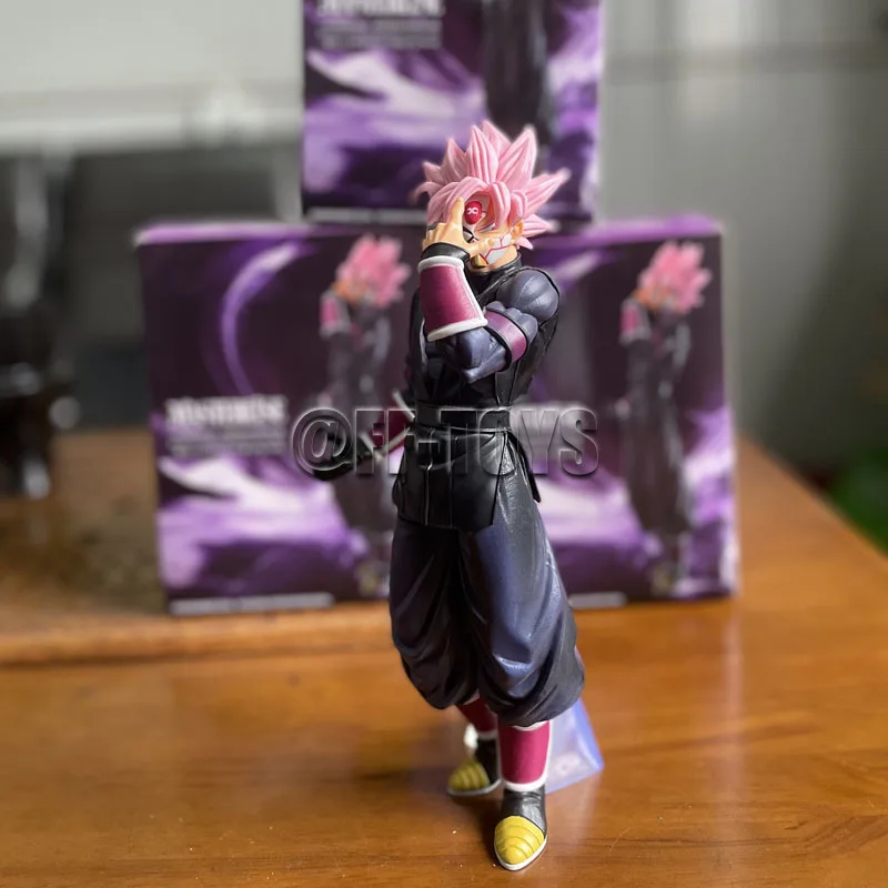 Super Dragon Ball Heroes Figure Zamasu Black Goku 25cm PVC Action Figures GK Statue Collection Model Toys for Children Gifts