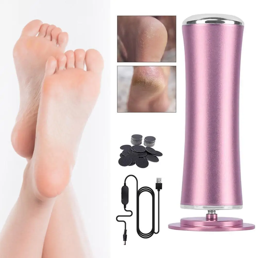 ملف كهربائي للأقدام آلة باديكير مزيل الجلد الميت الكالس القدم طحن المتقلب قابلة للشحن أداة العناية بالقدم الغسيل جديد
