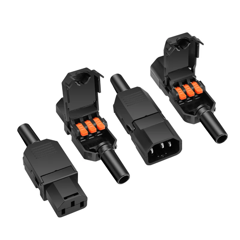 1/5/10PCS 10A plug rice cooker screw free quick wiring AC power socket electric rice cooker wiring connector