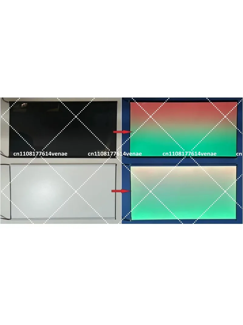 Black Aquarium Background Light Board RGBW Dual Control Gradual Change LED Acrylic Luminous Panel for Fish Tank Decor
