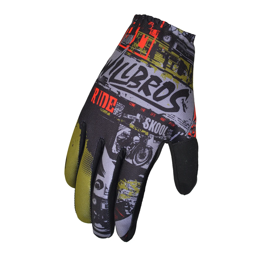 

MX BMX Dirt Bike Gloves Motocross Racing Matrix Ride Men Guantes Offroad Moto Street Motor Willbros Adult Brown Luvas