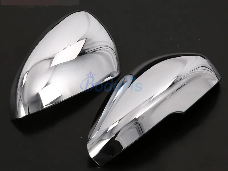 

For Ford Focus 2019 2020 Mk4 Exterior Door Rear View Cover Auto Side Wing Mirror Sticker Overlay Chrome Car Styling Accessories