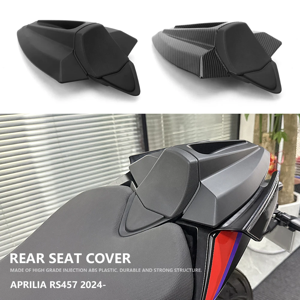 

For Aprilia RS457 rs457 RS 457 2024 2025 Motorcycle Accessories Passenger Pillion Rear Seat Cover Cowl Solo Cowl Fairing