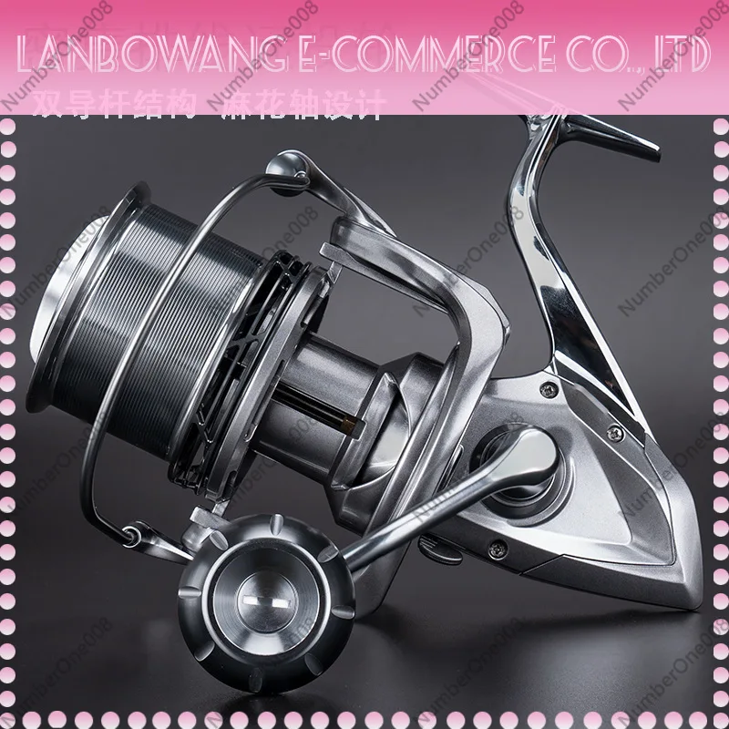 AS Guide Spinning Reel All-Metal Big Game Long Cast Fishing Reel Anti-Seawater Anchor Fish Oblique Shallow Cup Line