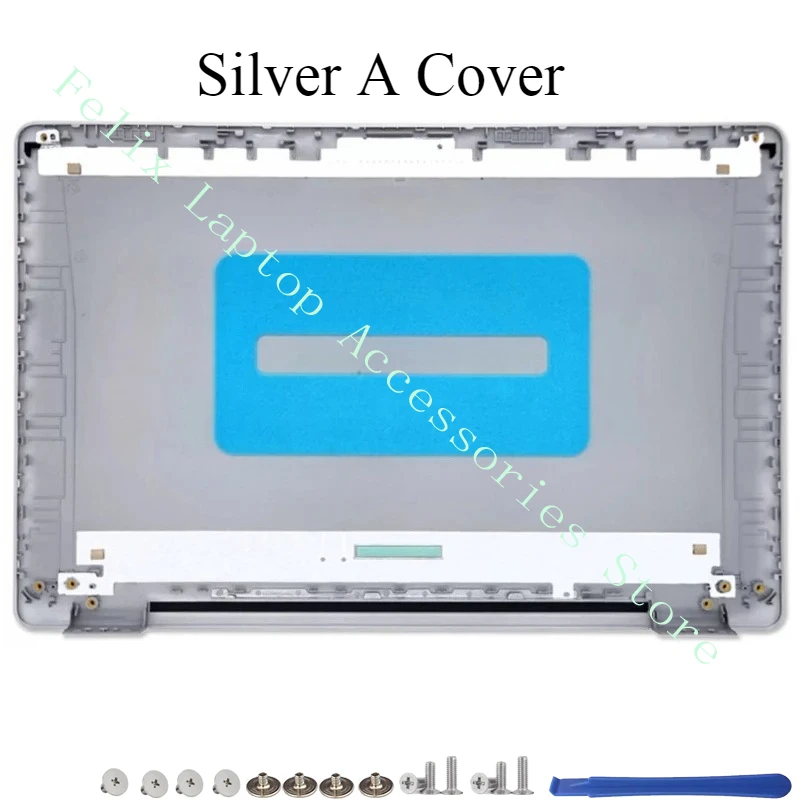 New For Inspiron 5593 LCD Back Cover/Top Cover/Front Panel/Frame/Hinge/Silver