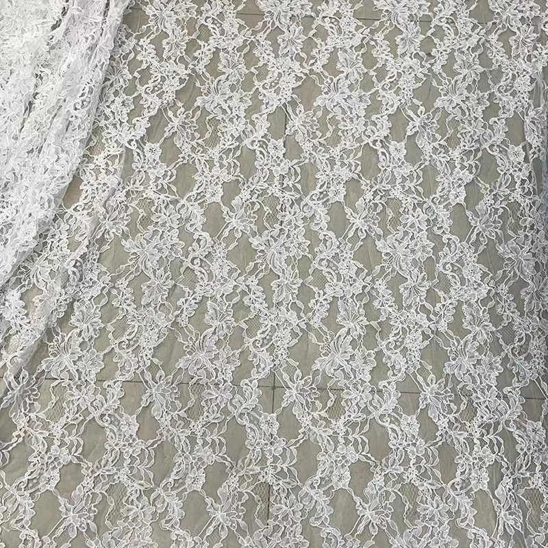 Handmade Lace Accessories DIY Clothing, Fabric Positioning,Full Dress,Curtains,Wedding dress material,Cloth Art 3 yards/Lot