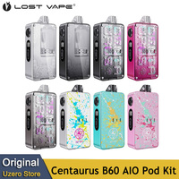 Original Lost Vape Centaurus B60 AIO Pod Kit 1600mAh Battery 60W E Cigarette MOD with 5ml Cartridge Fit UB Ultra Coil