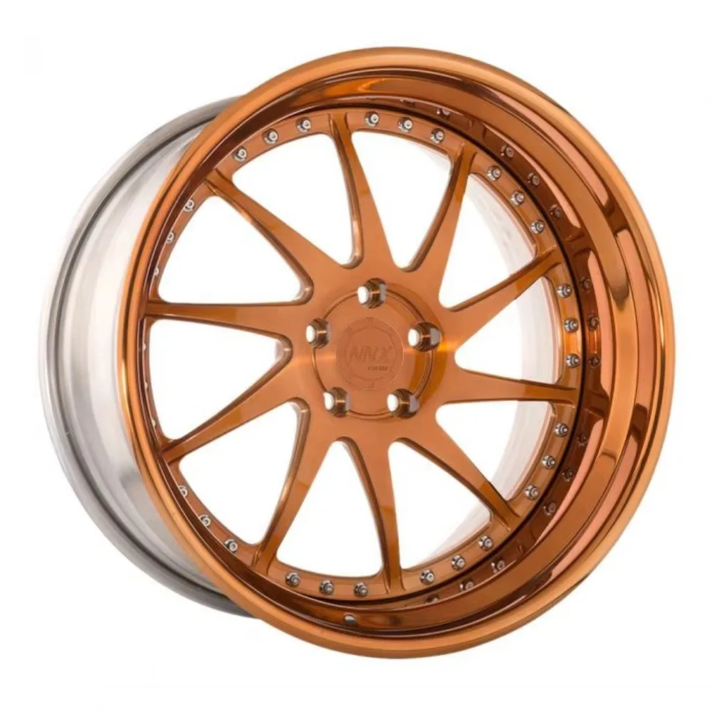 20-24 Inch Forged Aluminium Alloy Car Wheel Rims 5 Holes 100mm PCD Custom Fit 25-40mm Spacers Included