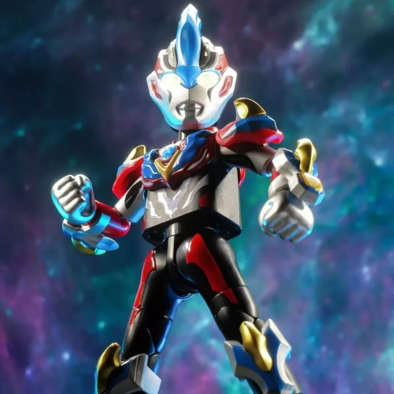 Blokees Building Block Man Shining Version الفصل 9 Ultraman X Gomora Armor ‌   هدية لعبة الربط النموذجية المتحركة من ألترامان فيكتوري