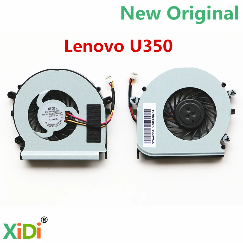 Ventilador de CPU para Lenovo Ideapad U350, ventilador de refrigeración de CPU