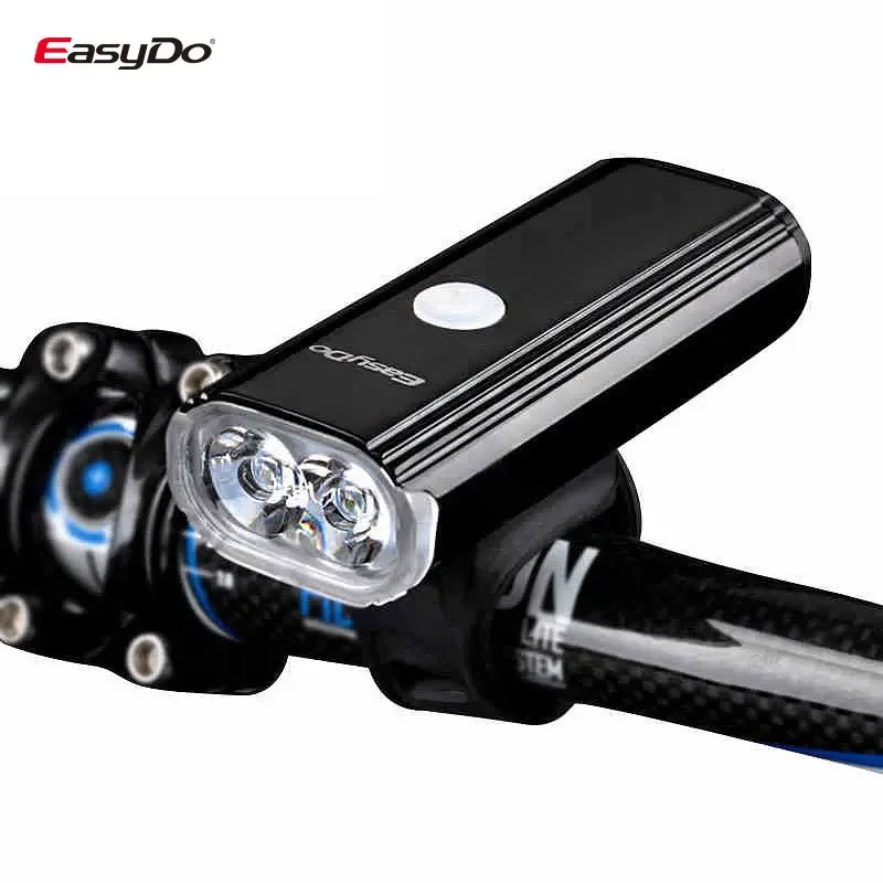 Easydo-faro delantero EL-1110 LED XPG Dual, carcasa de aleación, batería de 4400mAH, 1000 lúmenes, rotación de 360 grados, iluminación para ciclismo
