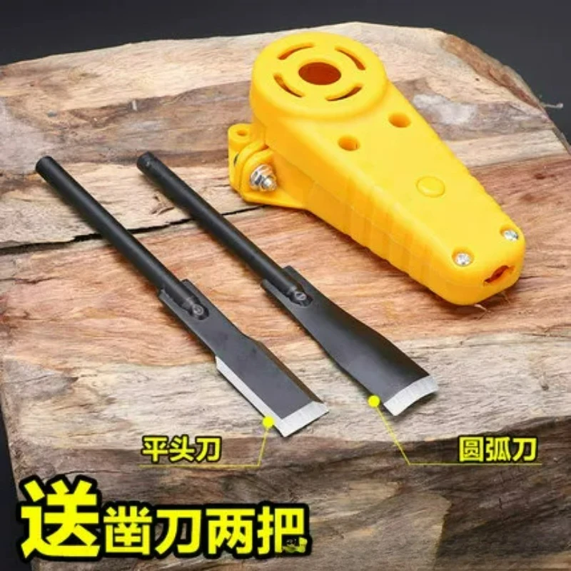 Angle Grinder Convertible Electric Wood Chisel Woodworking Carving Knife Power Tool