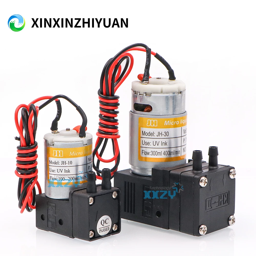 KHF DC24V 3W/7W UV Ink Pump For Flora Docan KGT UV Flatbed Printer JH-10 JH-30 Diaphragm Pump 100-200ml 300-400ml/min Pump