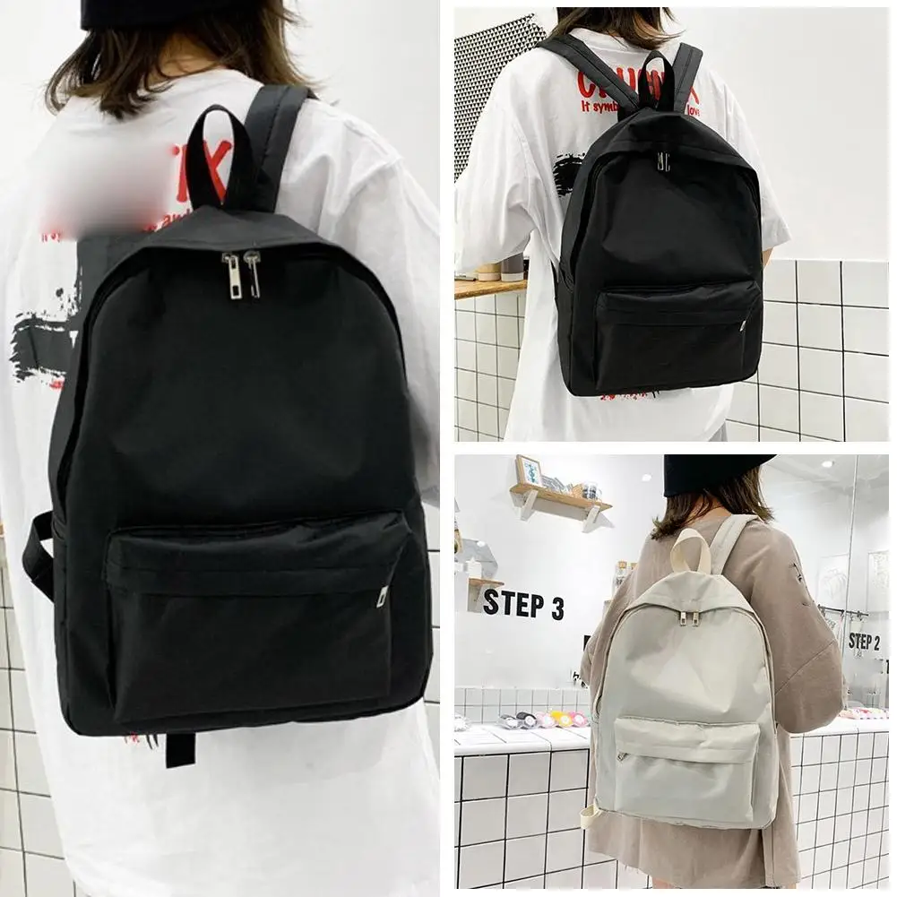 Schult asche weibliche japanische Abteilung einfache Campus Studenten Stil Ins Version Rucksack koreanische College Freizeit Taschen Rucksack h3i5