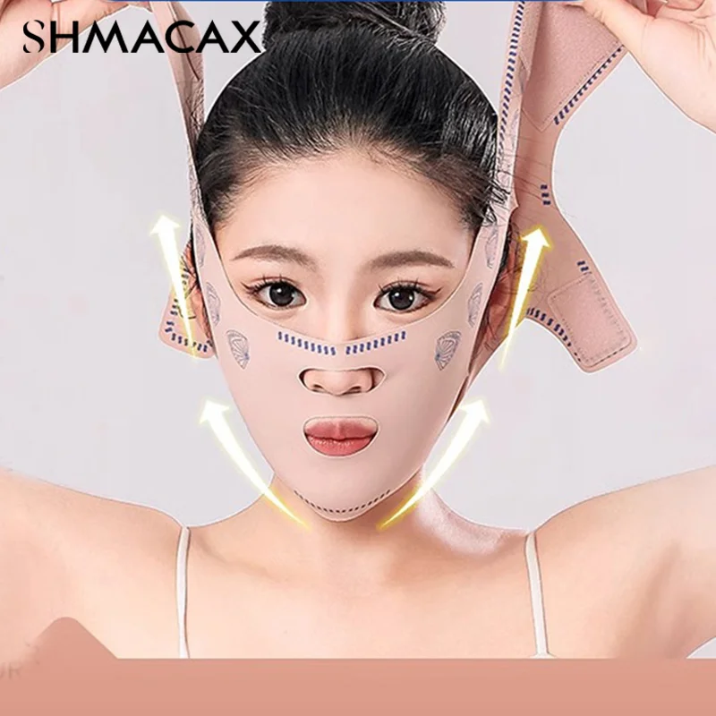 Chin Cheek Slimming Bandage V Shaper V Line Lifting Mask Face Lifting Anti Wrinkle Strap Band Sleeping Mask Beauty Health