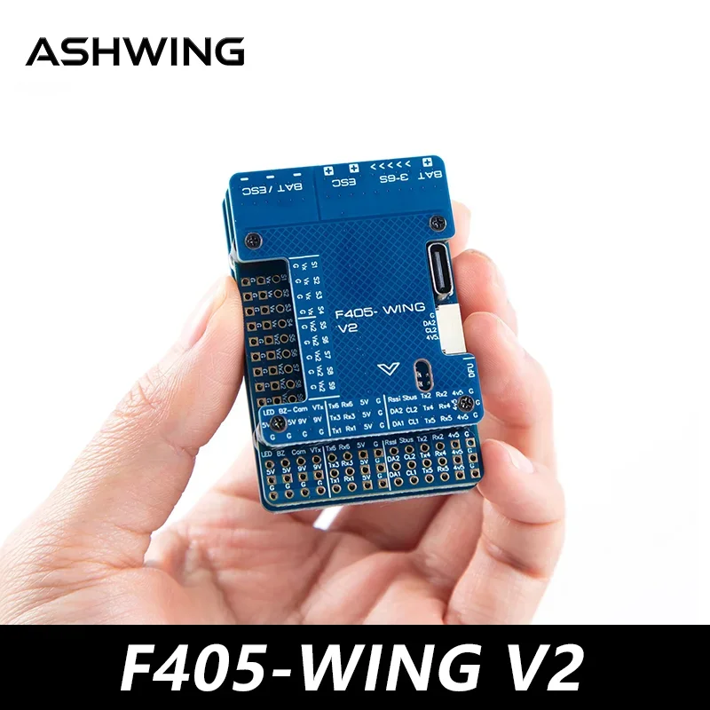 Ashwing F405-Wing-V2 Flight Controller 3~6S Barometric Pressure Osd Rc Drone Flight ControllerUniFly