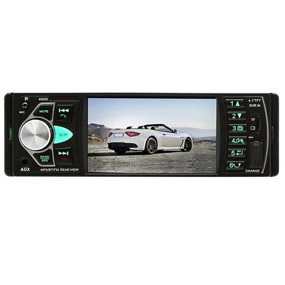 4.1 Inch 1 Din Car Radio Touch Screen Autoradio Car Stereo FM Radio MP5 Player Bluetooth Support Rearview Camera