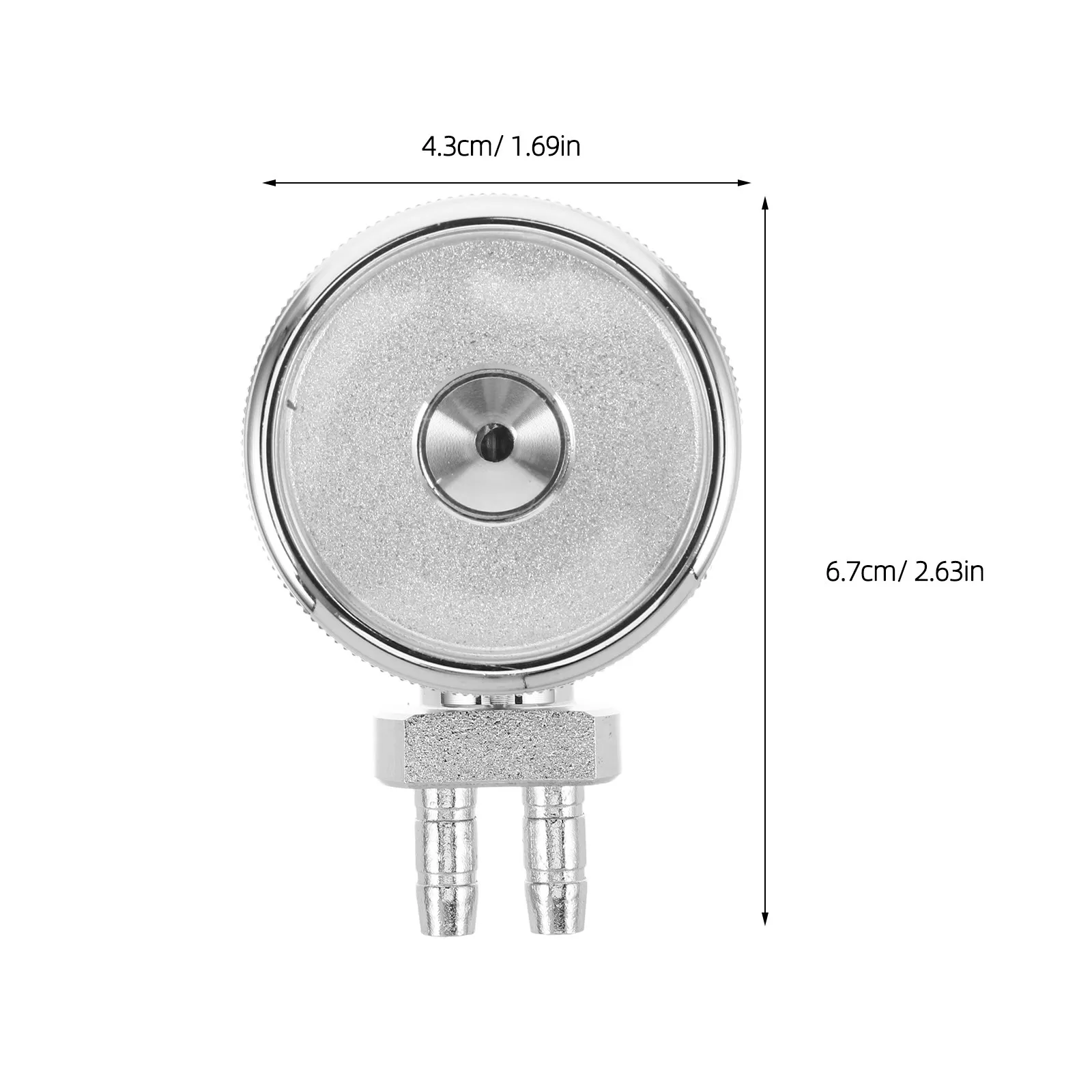 Stainless Steel Stethoscope Replacement Head Diagnostic Chestpiece Repair Kit Nursing Clinical Stethoscope Components