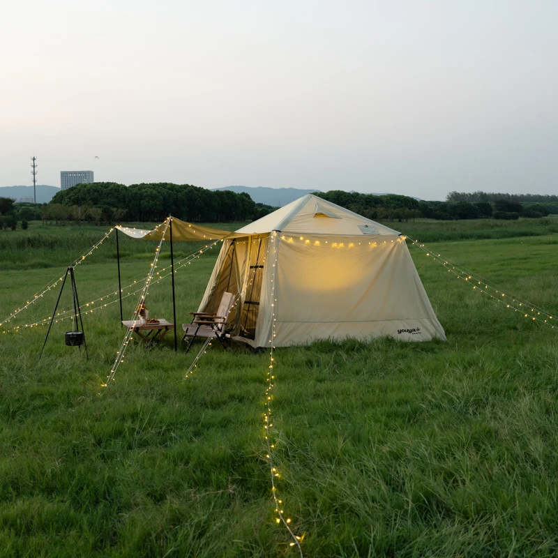 

Star Dream Luxury Large Inflatable Oxford Outdoor Camping Tent Waterproof Feature On Sale For Families