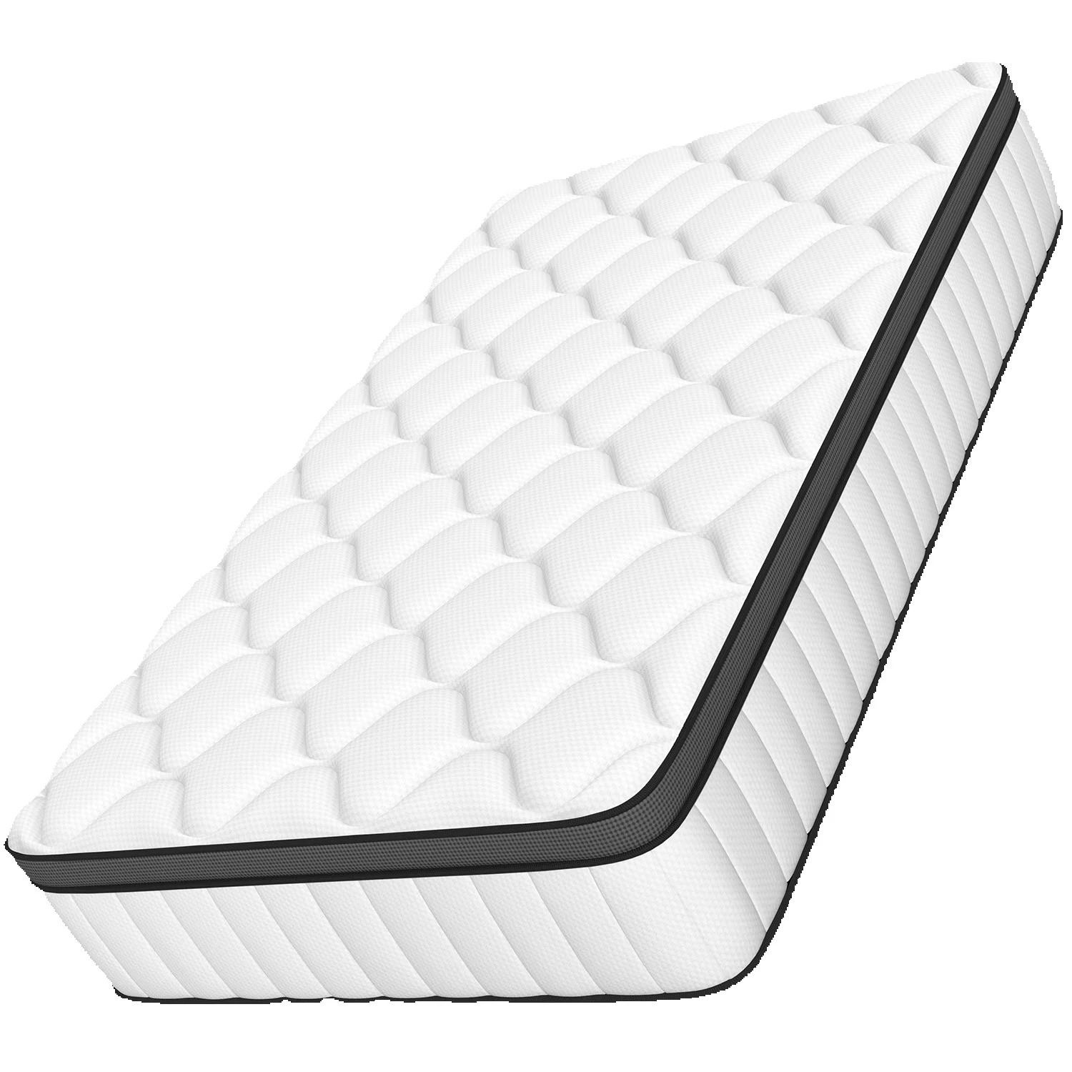 Hiazurm matras 90x200 matras met pocketveringkern 7-zone matras met veringkern matras gemiddelde hardheid H3 ademend