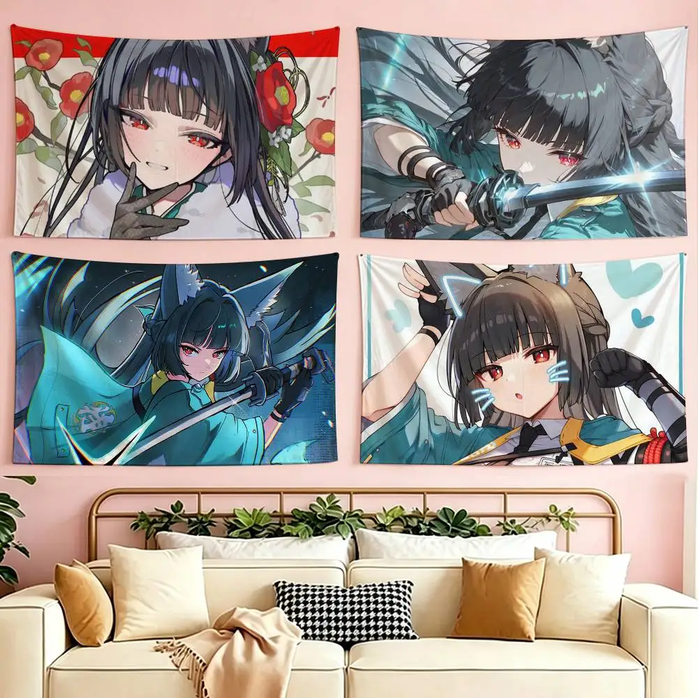 

Z Zone Zero Miyabi Hoshimi flag Suitable For Party Club Outdoor Interior Wall Decoration Banner Fans Gift