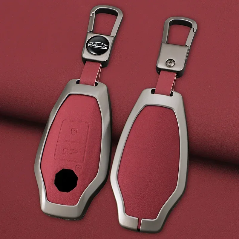 Car Zinc Alloy Key Case Holder Cover Shell For MG HS GT ZS EV ZX MG5 MG6 Roewe RX3 RX5 RX8 ERX5 I6 I5 Interior Accessories