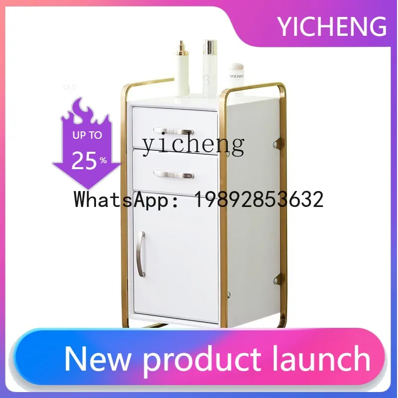 Q3  Barber Shop Pushcart Beauty Salon Hair Shop Products Tools Truck Cabinet Drawer Mobile Locker Counter