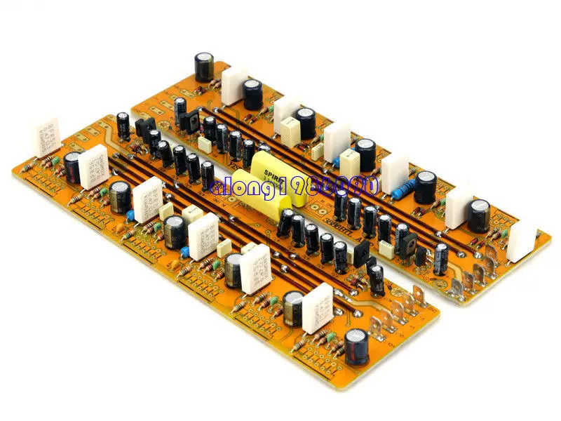 GZLOZONE زوج واحد الجمعية LM3886 أمبير مجلس قاعدة على جيف رولاند أمبير 360 واط + 360 واط L11-4