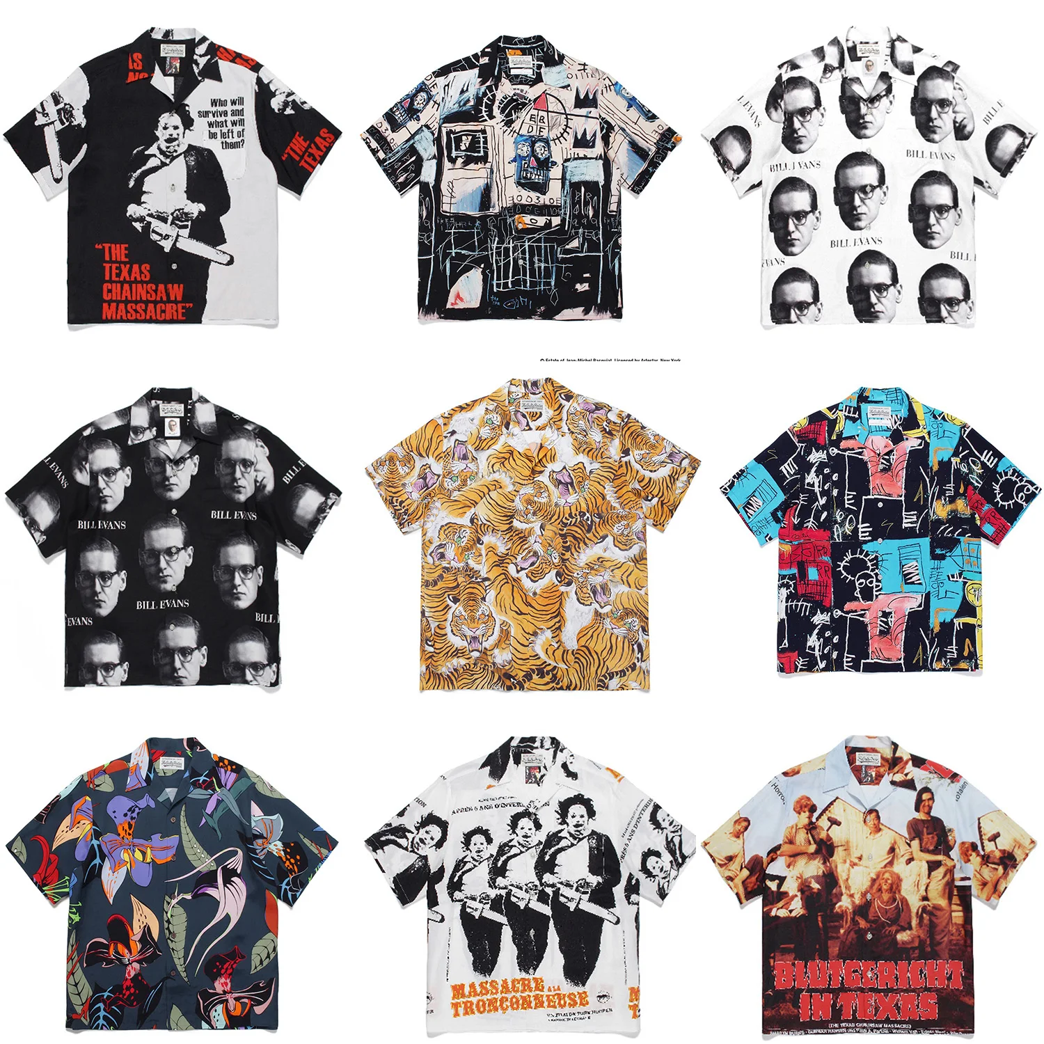 

Wao Maria постер фильма с принтом свободный ort Sve irt летняя Гавайская одежда Vaion Sle уличная одежда повседневный круглый топ Ne для молодежи