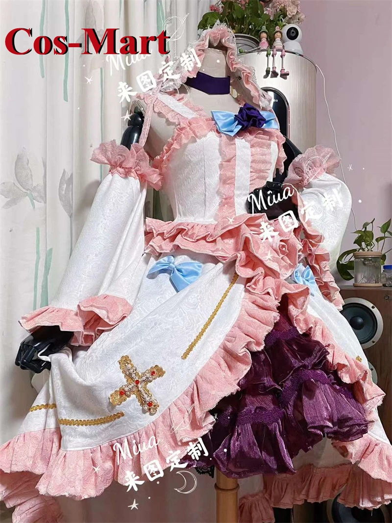 Cos-Mart-Costume de Cosplay de Gokou Ruri, Magnifique Robe Lolita Rose Douce et Blanche, Vêtements de Jeu sur Mesure, ixd'Activité