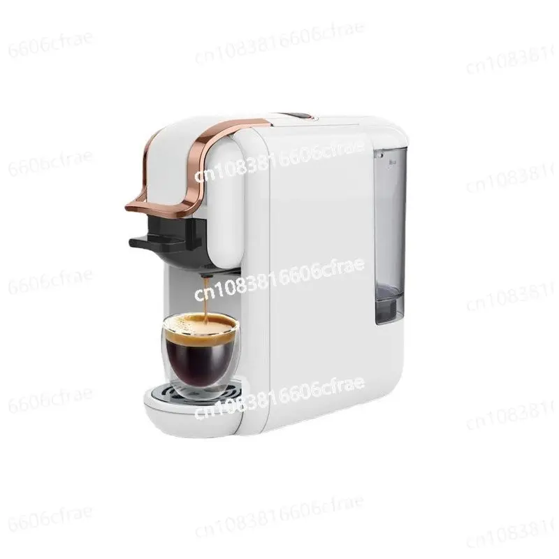 

Capsule Coffee Machine Office Household Small Semi-automatic Hot & Cold Coffee Auto Power Off Espresso Machine Milk Frother