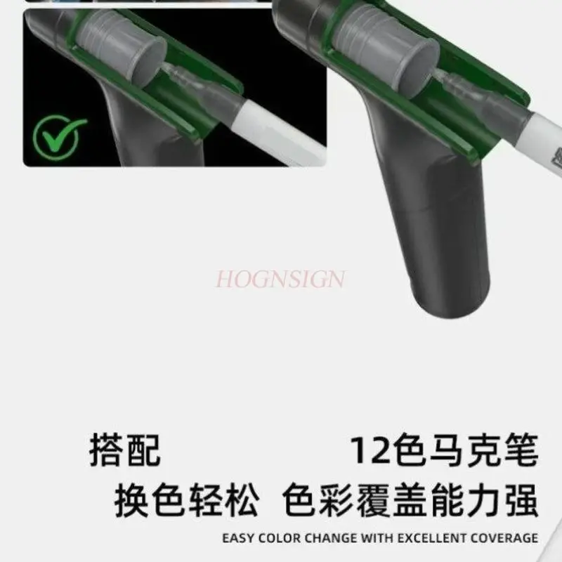 1set Non air pump electric spray gun lazy marker spray gun DIY model coloring and color changing set