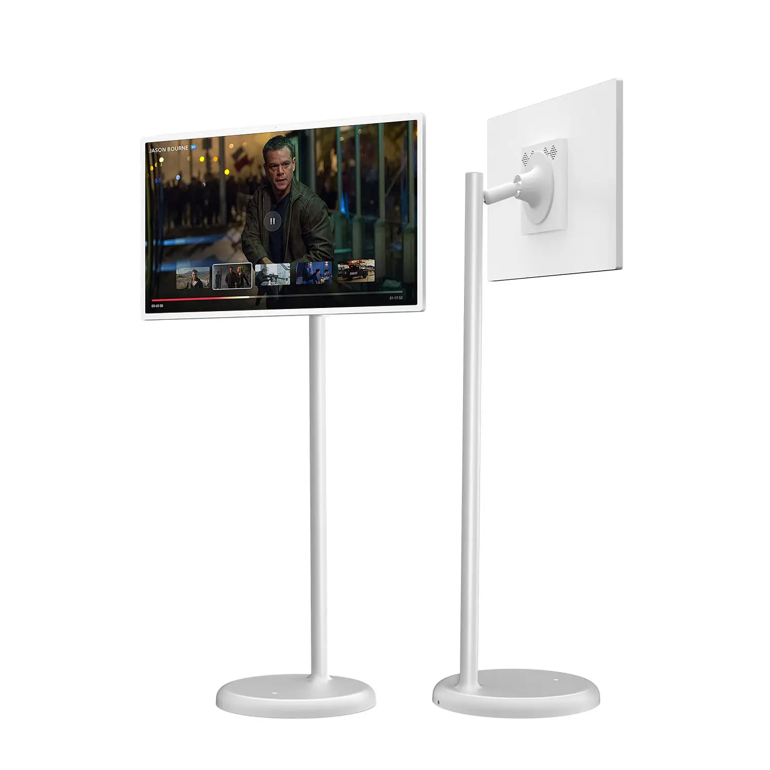 Universal corner TV floor stand with rotating stand, suitable for 32-inch Light Emitting Diode LCD plasma flat  curved TV,