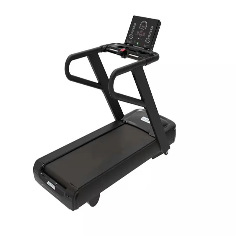 Commercial-Grade Curved Small Electric Motor Exercise Trainer High-End New LED Screen Running Treadmill For Home Use