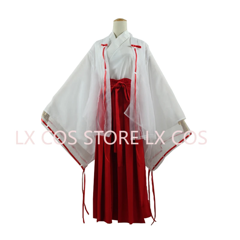 

Anime Kikyo Kimono Full Set Cosplay Costume Halloween Costume