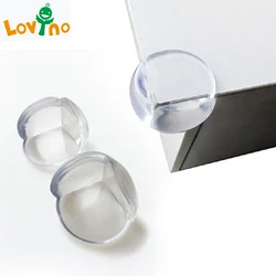 Boule en caoutchouc transparente en forme de L pour la sécurité des bébés, protecteur d'angle en silicone pour enfants, gardes de bord de table et de bureau, doux et clair, 20 pièces par lot, 30 pièces par lot